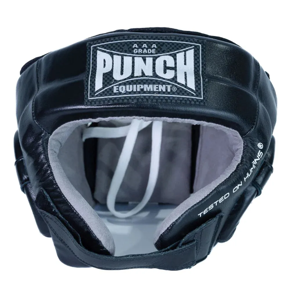 Punch Open Face Headgear