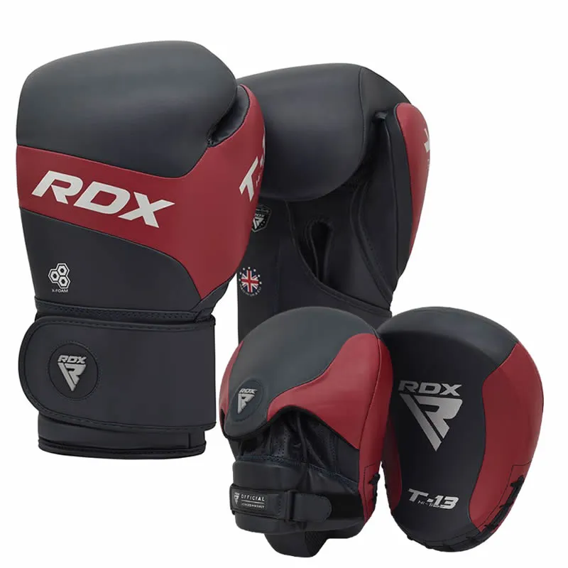 RDX T13 Boxing Gloves & Focus Pads