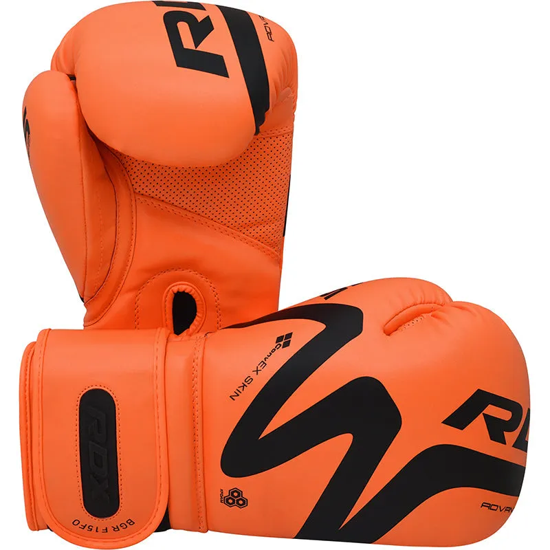 RDX T15 Nero Orange Boxing Gloves & Focus Pads