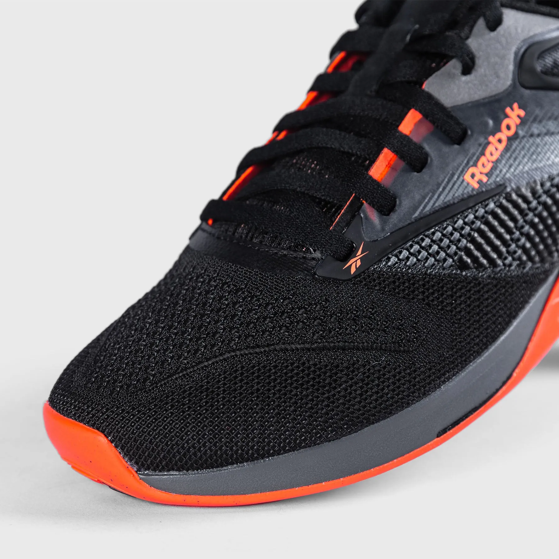 REEBOK - NANO X4 - PURE GREY/BLACK/ORANGE FLARE