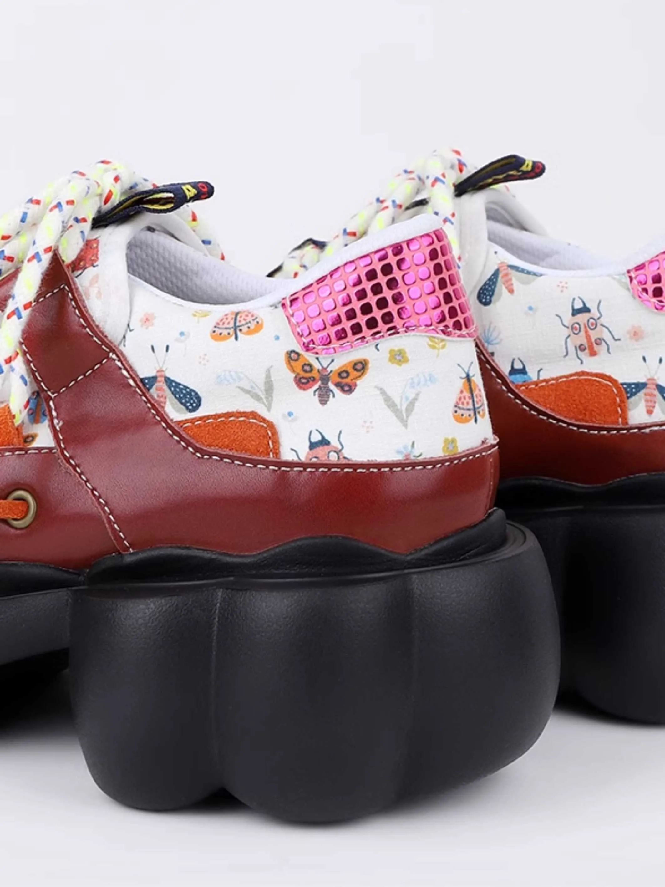 Retro platform shoes【s0000009820】