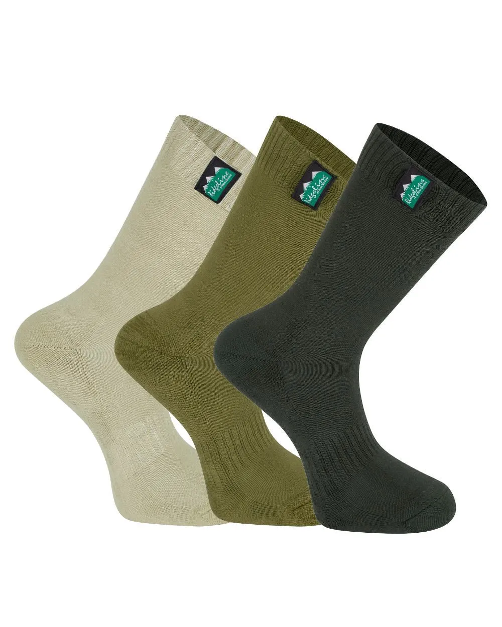 Ridgeline Cotton Work Socks Mid Length