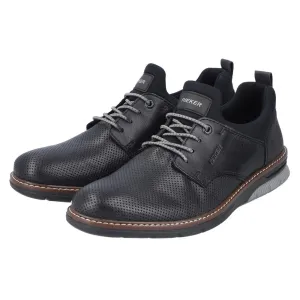 Rieker Dustin 50 Black Leather Oxford (Men's)