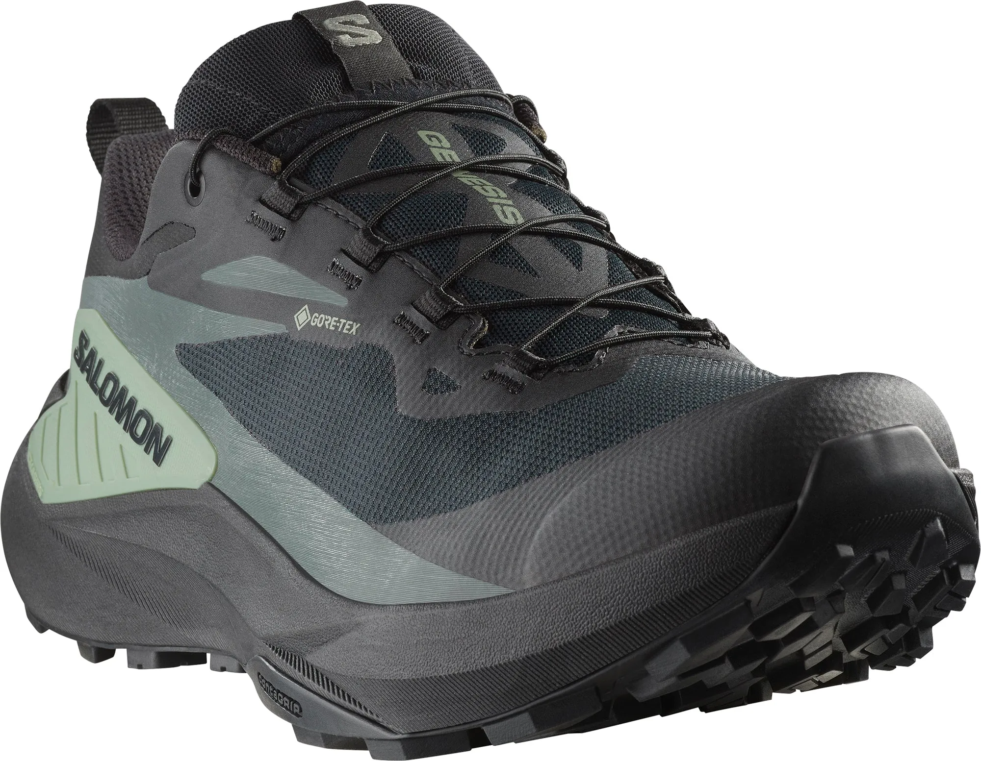 Salomon Genesis GORE-TEX Mens Trail Running Shoes - Black