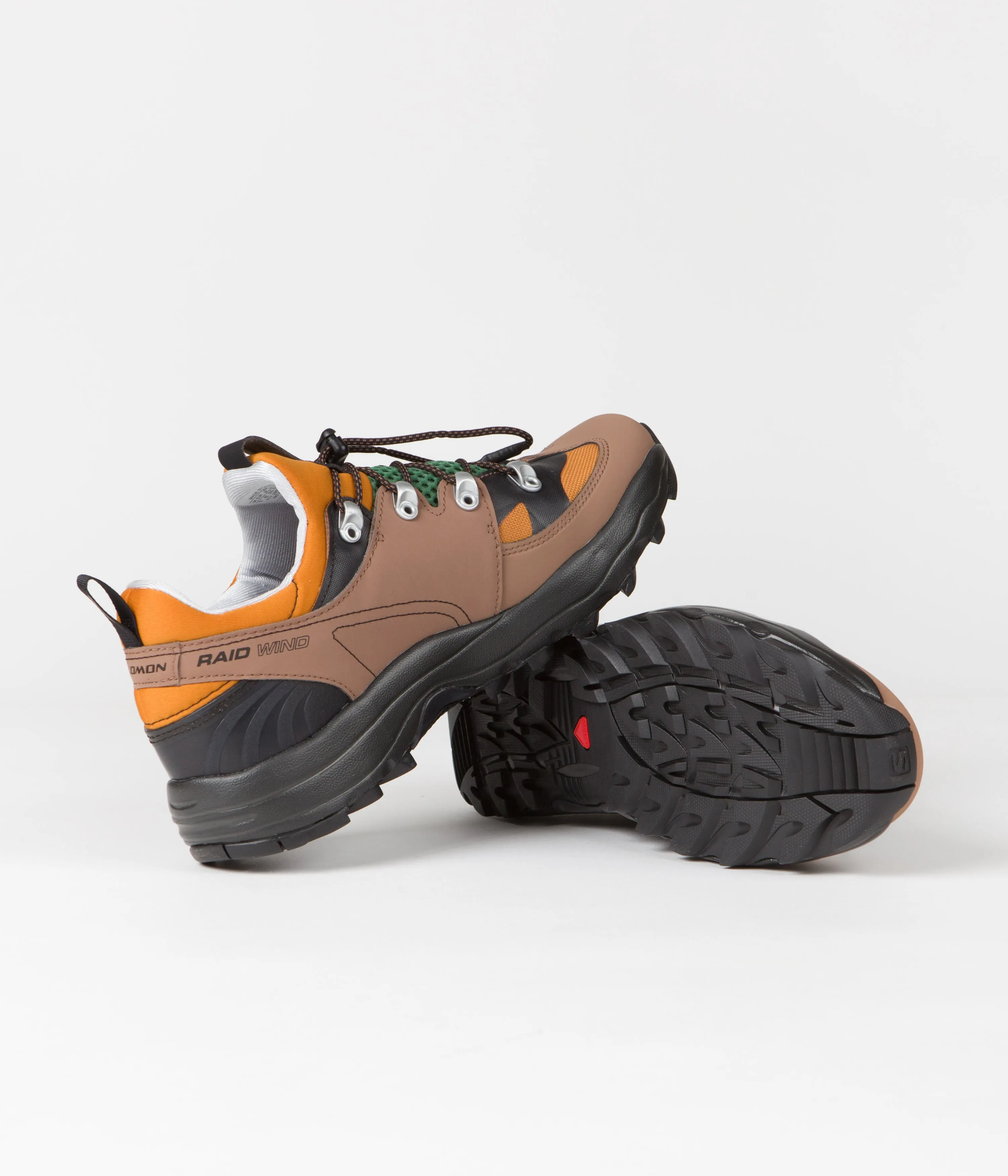 Salomon Raid Wind 75th Anniversary Shoes - Golden Oak / Acorn / Black