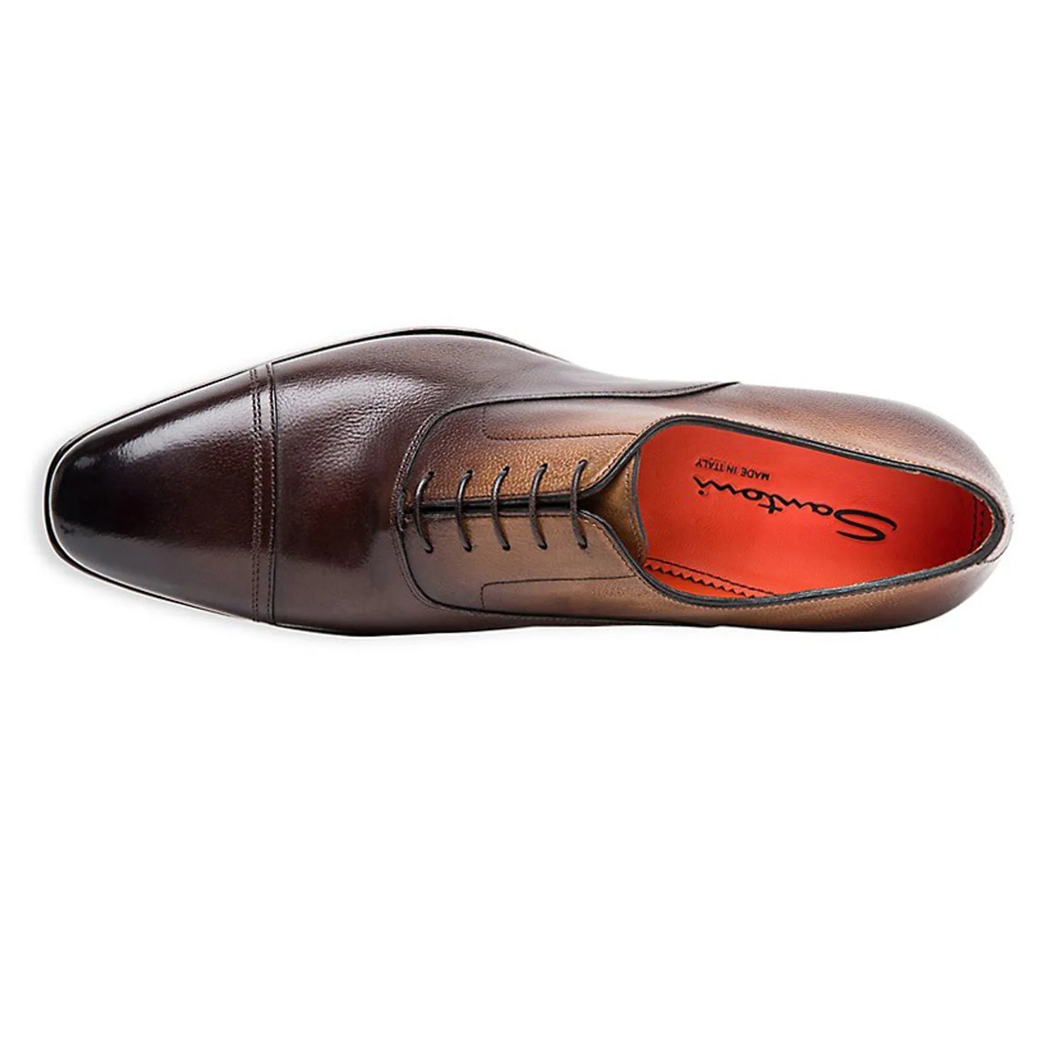 Santoni Dogsbody Cap Toe Oxford