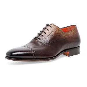 Santoni Dogsbody Cap Toe Oxford