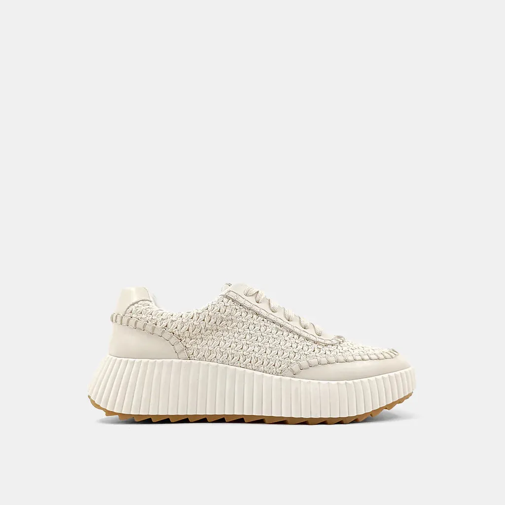 SELINA SNEAKER - BONE WOVEN