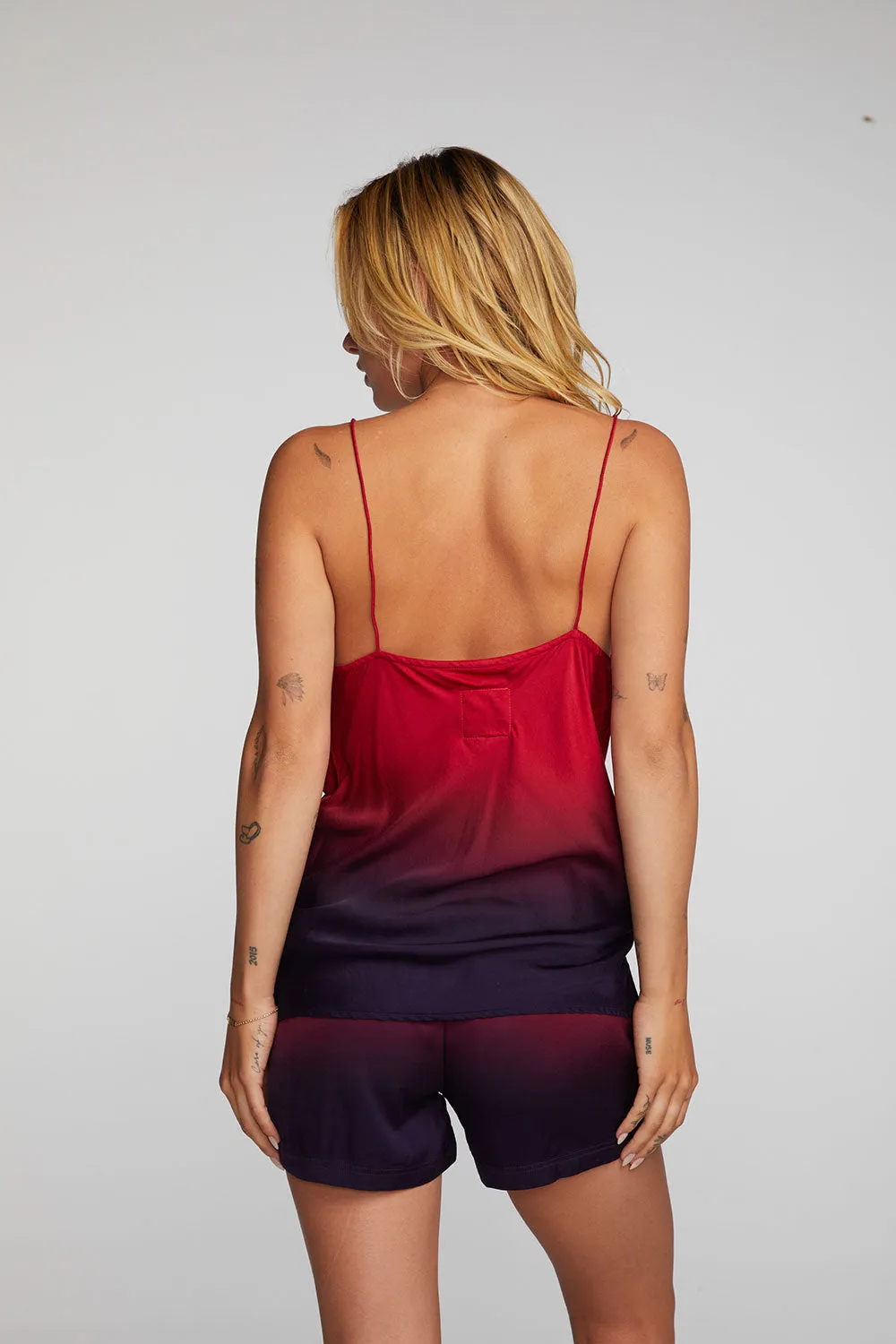 Stretch Silky Woven Tank Top