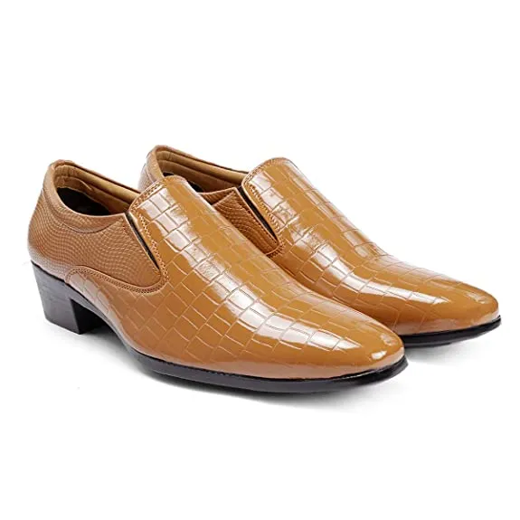 Synthetic Material Casual,Loafer and Moccasin Height Increasing Shoes-JonasParamount