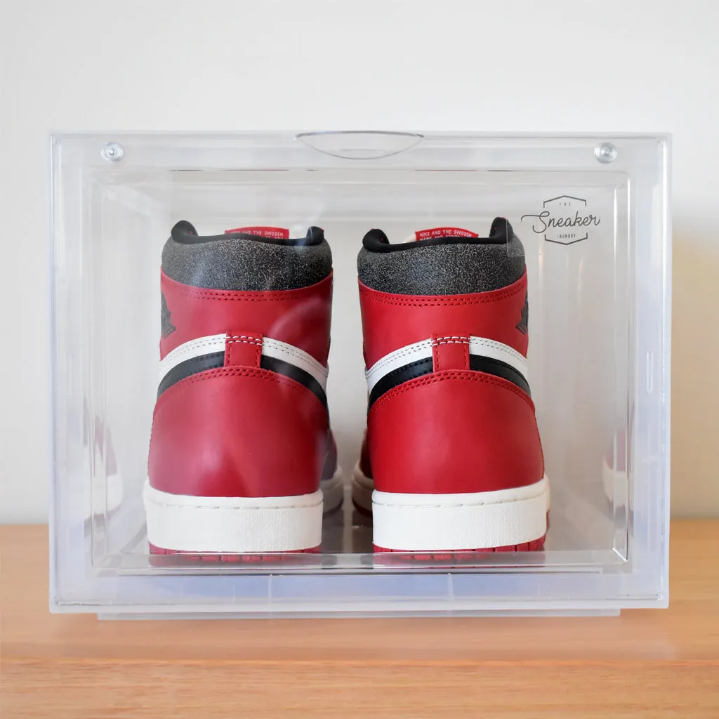 The Sneaker Laundry Drop Front Shoe Box - Clear