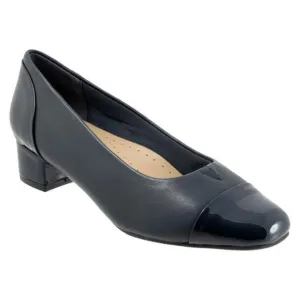 Trotters Daisy Navy/Patent Leather Pump (Women's)