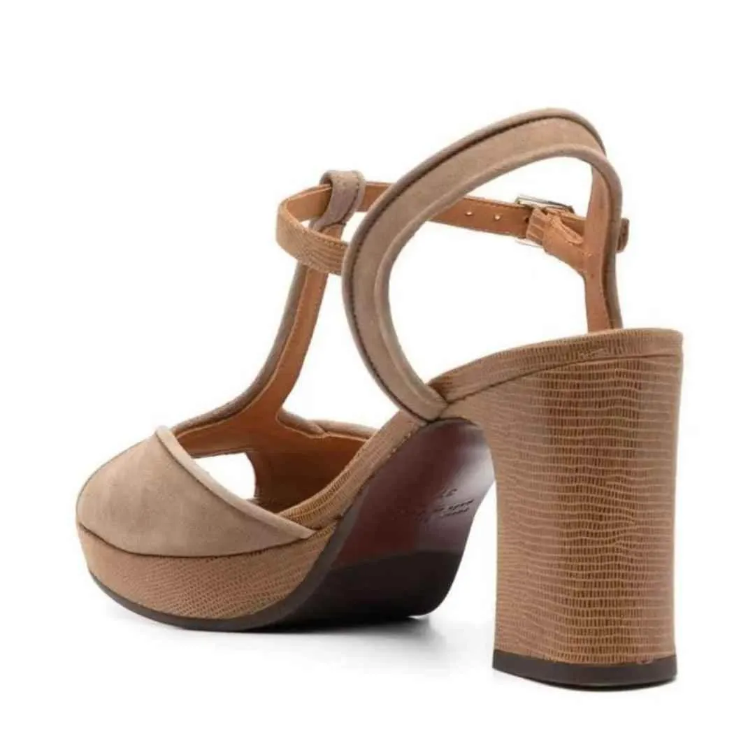 TSS36 Leather High Heels - Women's Casual Shoes Sandals