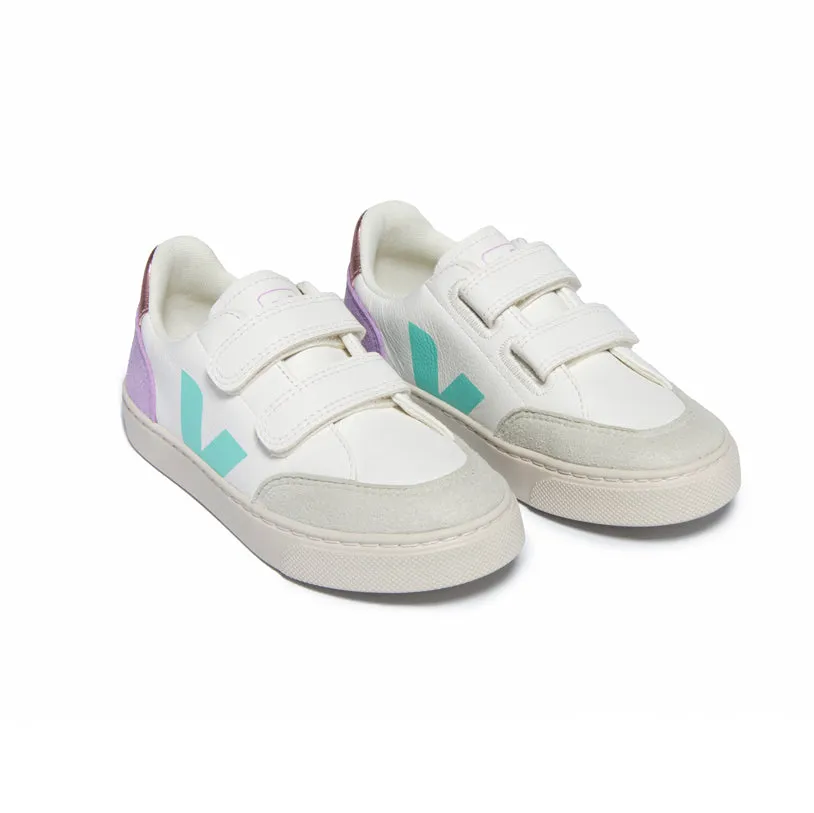 V-12 Chromefree Leather Sneakers - Orchid