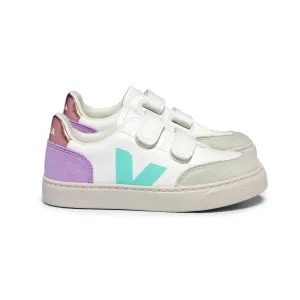 V-12 Chromefree Leather Sneakers - Orchid