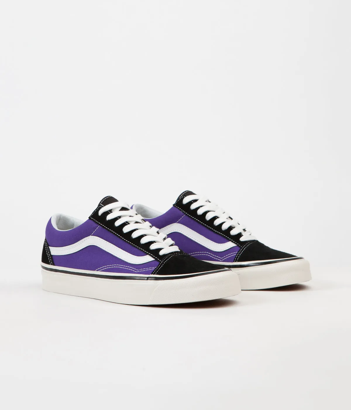 Vans Old Skool 36 DX Anaheim Factory Shoes - Black / OG Bright Purple