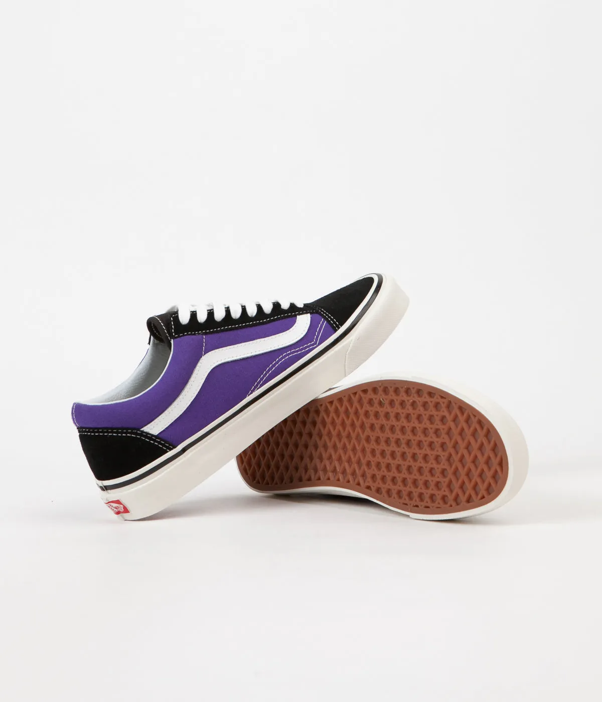 Vans Old Skool 36 DX Anaheim Factory Shoes - Black / OG Bright Purple