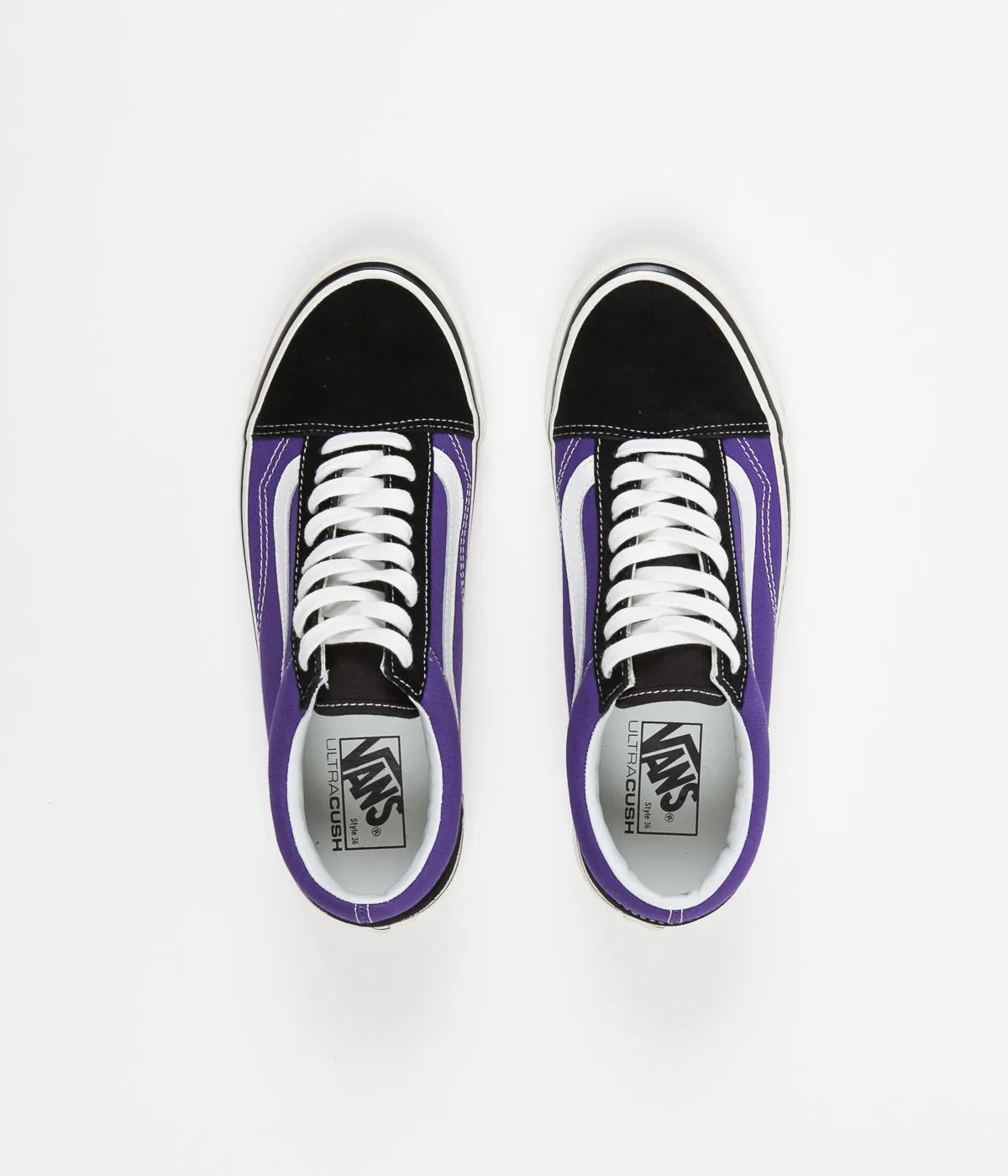 Vans Old Skool 36 DX Anaheim Factory Shoes - Black / OG Bright Purple