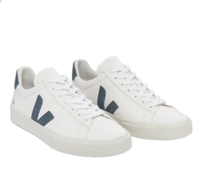 VEJA Campo Chromefree leather white california men