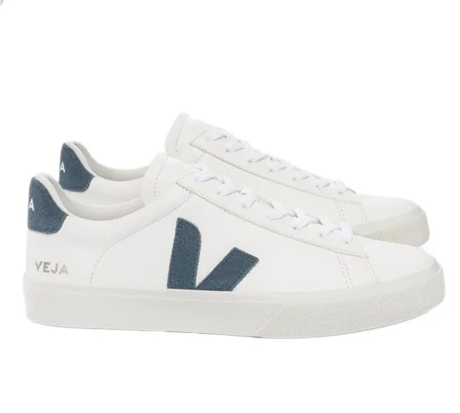 VEJA Campo Chromefree leather white california men