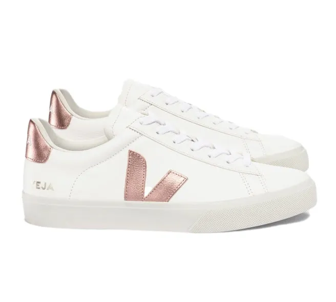 VEJA Campo Chromefree white nacre women