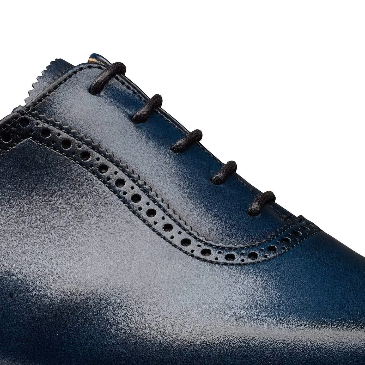 Westbourne Blue Burnished Calf