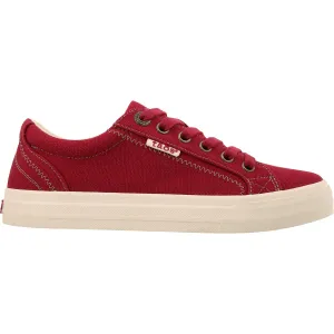 Women's Taos Plim Soul Red Canvas