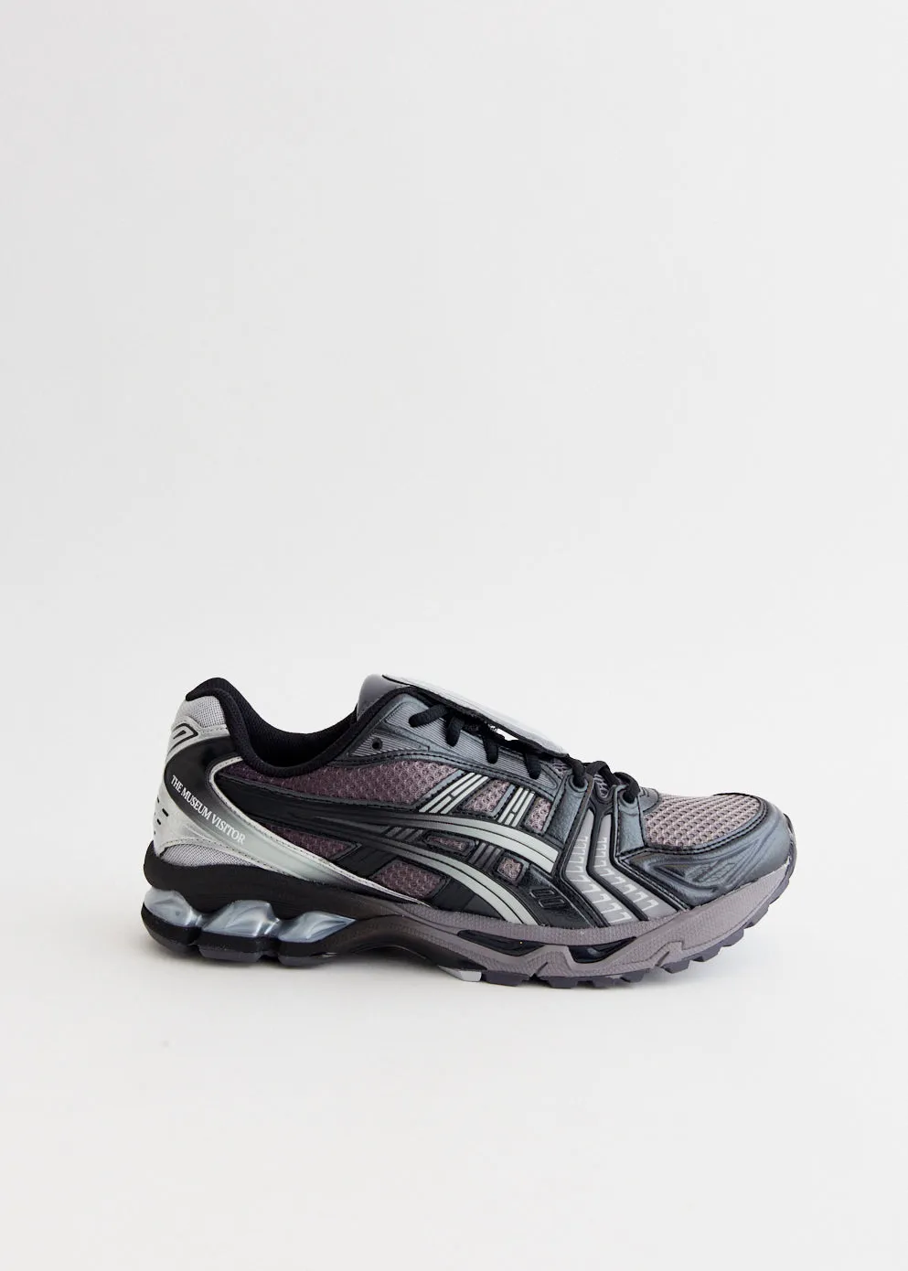 x The Museum Visitor GEL-Kayano 14 'Black Grey' Sneakers