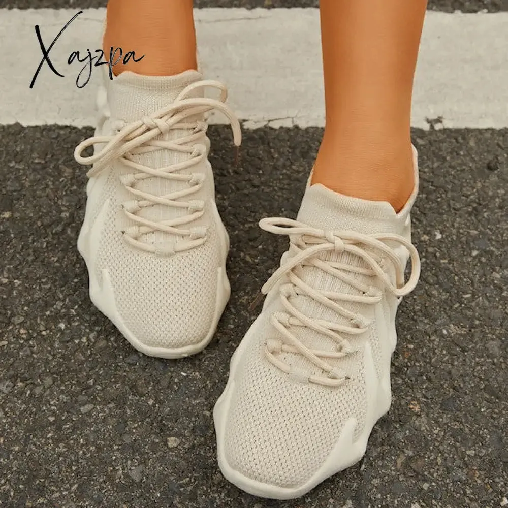 Xajzpa - Women's Casual Fashion Lightweight Sock Sneakers