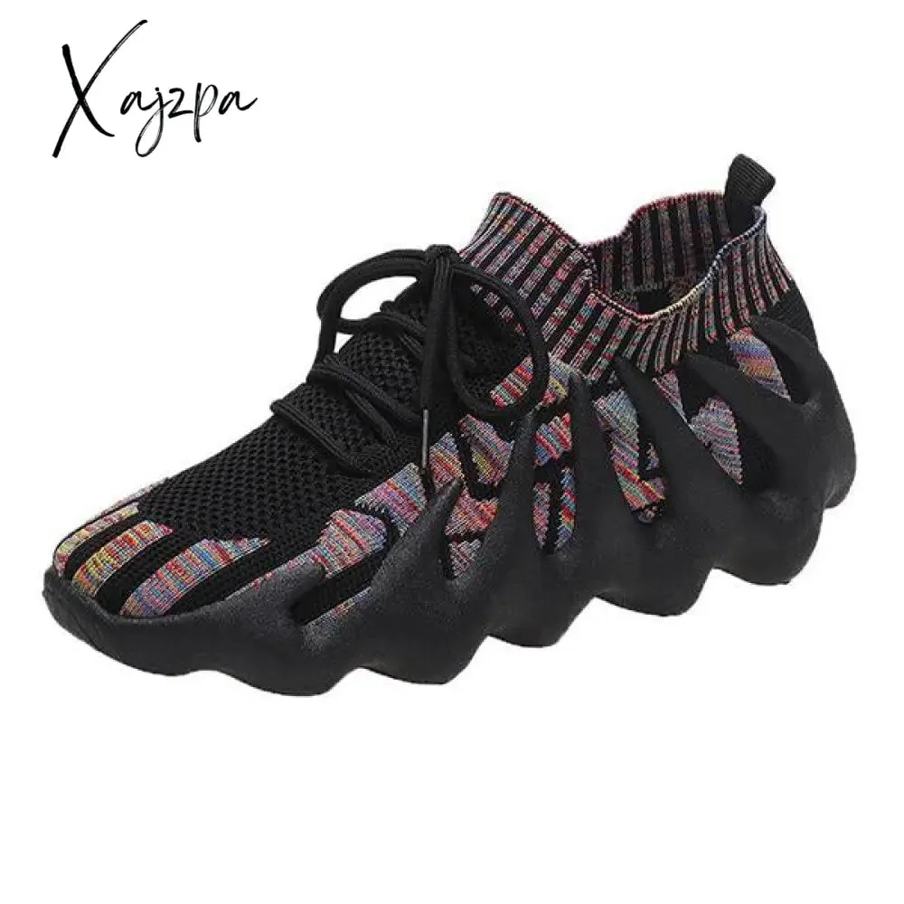 Xajzpa - Women's Casual Fashion Lightweight Sock Sneakers